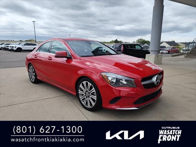 used 2018 Mercedes-Benz CLA 250 car, priced at $20,195