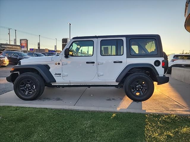 used 2022 Jeep Wrangler Unlimited car, priced at $30,295