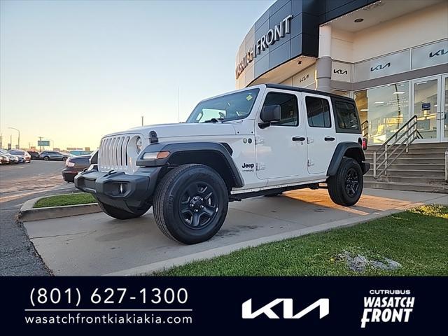 used 2022 Jeep Wrangler Unlimited car, priced at $30,295