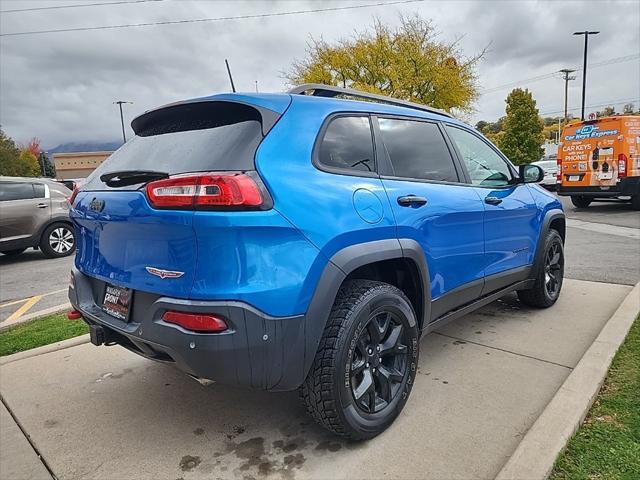 used 2018 Jeep Cherokee car, priced at $17,806