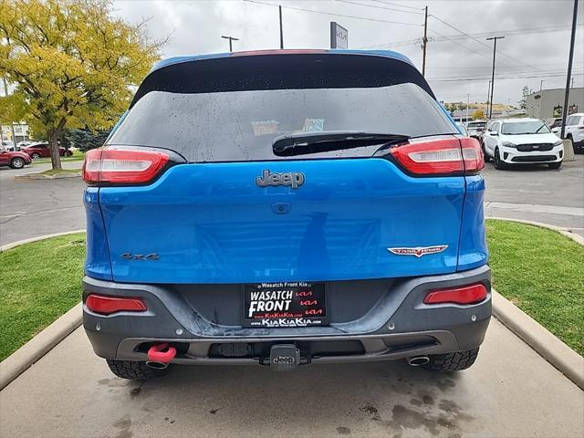 used 2018 Jeep Cherokee car, priced at $17,806