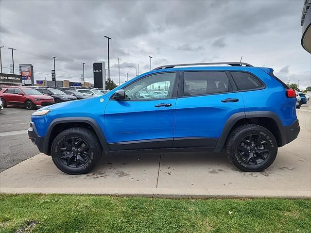 used 2018 Jeep Cherokee car, priced at $17,806