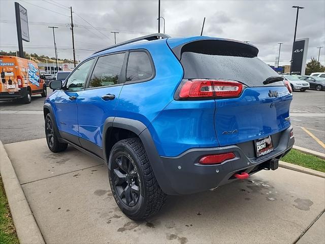 used 2018 Jeep Cherokee car, priced at $17,806