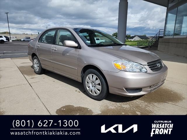 used 2003 Toyota Corolla car, priced at $6,195