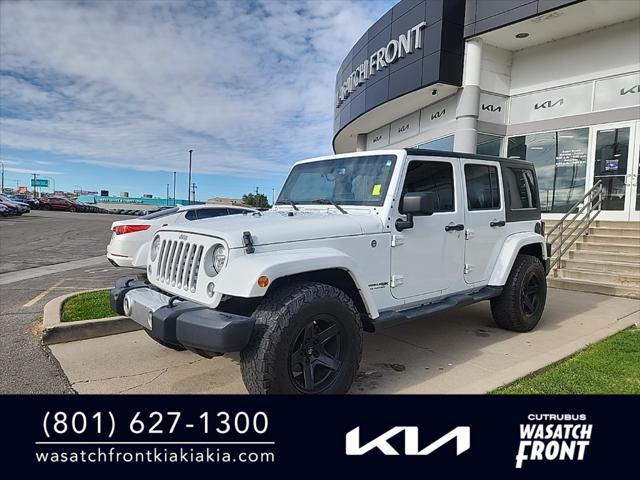 used 2018 Jeep Wrangler JK Unlimited car, priced at $21,199