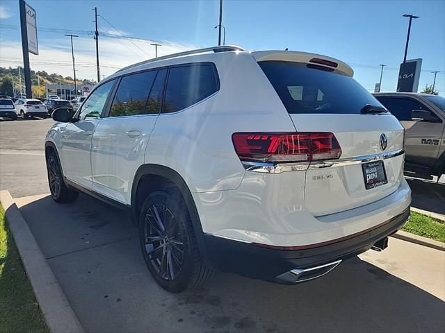 used 2021 Volkswagen Atlas car, priced at $27,395