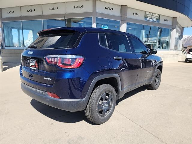 used 2020 Jeep Compass car, priced at $16,595