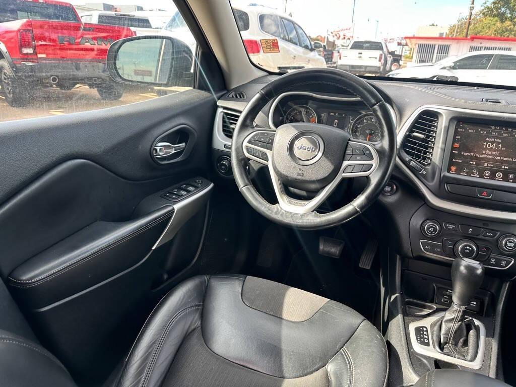 used 2018 Jeep Cherokee car, priced at $10,998