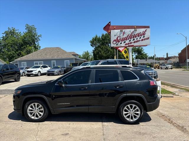 used 2019 Jeep Cherokee car, priced at $17,900