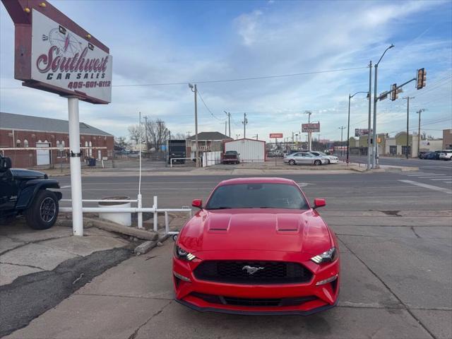 used 2019 Ford Mustang car, priced at $19,988