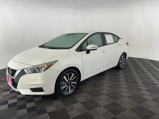 used 2021 Nissan Versa car, priced at $14,300