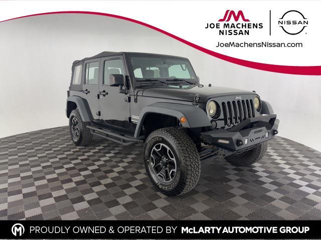 used 2016 Jeep Wrangler Unlimited car, priced at $18,300