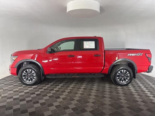 used 2024 Nissan Titan car, priced at $46,355