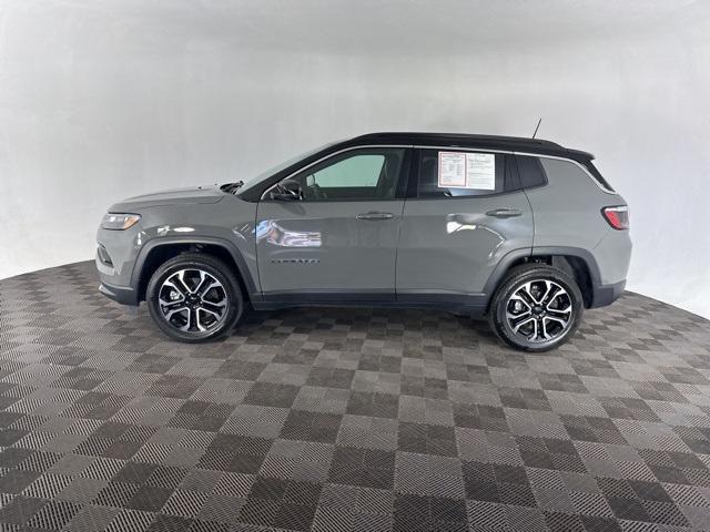 used 2023 Jeep Compass car, priced at $24,444