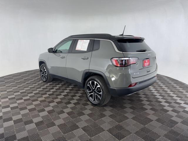 used 2023 Jeep Compass car, priced at $24,444