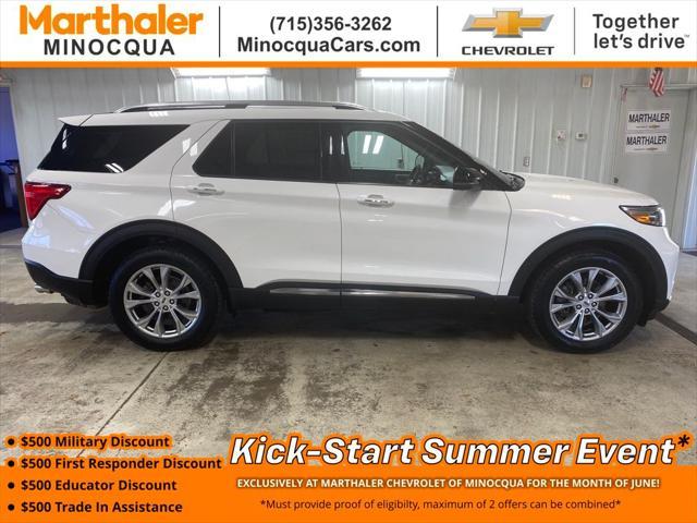 used 2021 Ford Explorer car, priced at $26,980