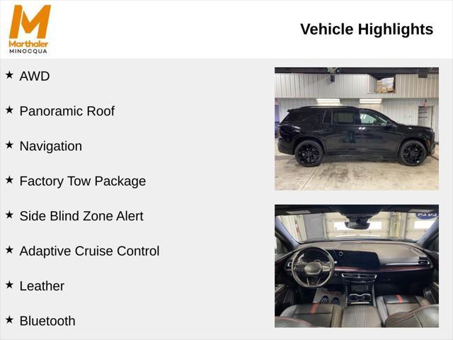 used 2024 Chevrolet Traverse car, priced at $54,500