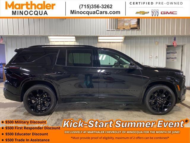 used 2024 Chevrolet Traverse car, priced at $53,596