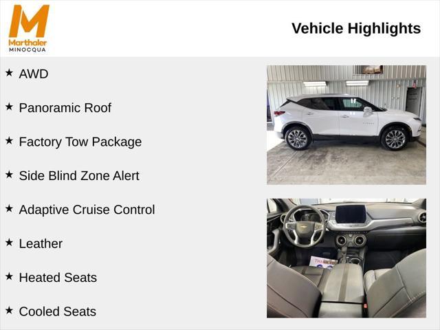 used 2023 Chevrolet Blazer car, priced at $38,492