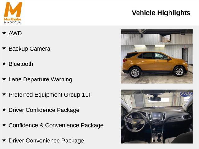 used 2018 Chevrolet Equinox car, priced at $16,599
