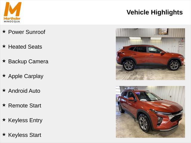 used 2024 Chevrolet Trax car, priced at $21,780