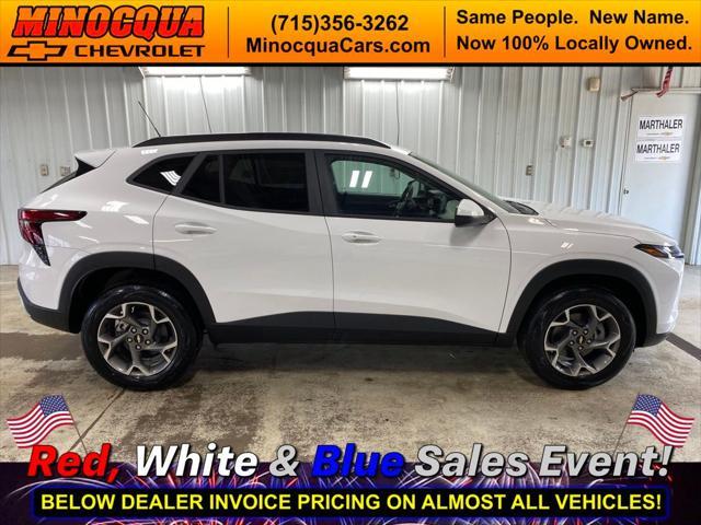 new 2025 Chevrolet Trax car, priced at $23,854