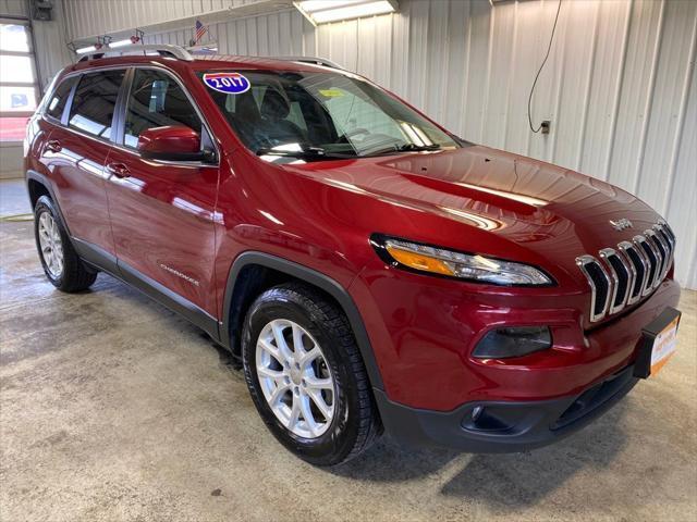 used 2017 Jeep Cherokee car, priced at $16,480