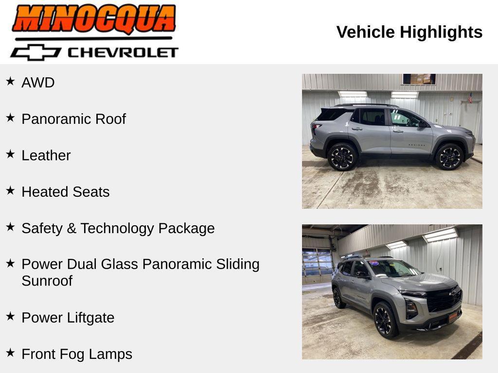 used 2025 Chevrolet Equinox car, priced at $34,980