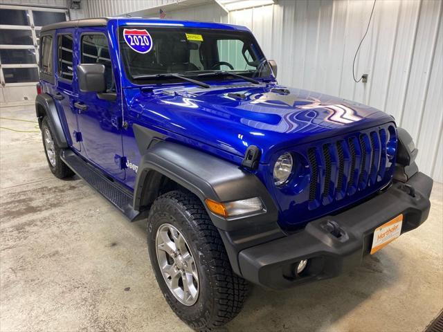 used 2020 Jeep Wrangler Unlimited car, priced at $30,499