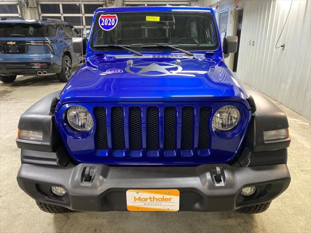 used 2020 Jeep Wrangler Unlimited car, priced at $30,499