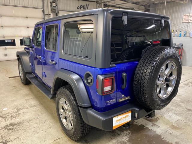 used 2020 Jeep Wrangler Unlimited car, priced at $30,499