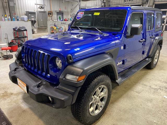 used 2020 Jeep Wrangler Unlimited car, priced at $30,499