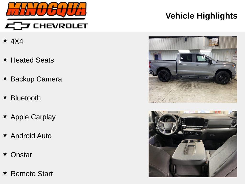 new 2025 Chevrolet Silverado 1500 car, priced at $52,890