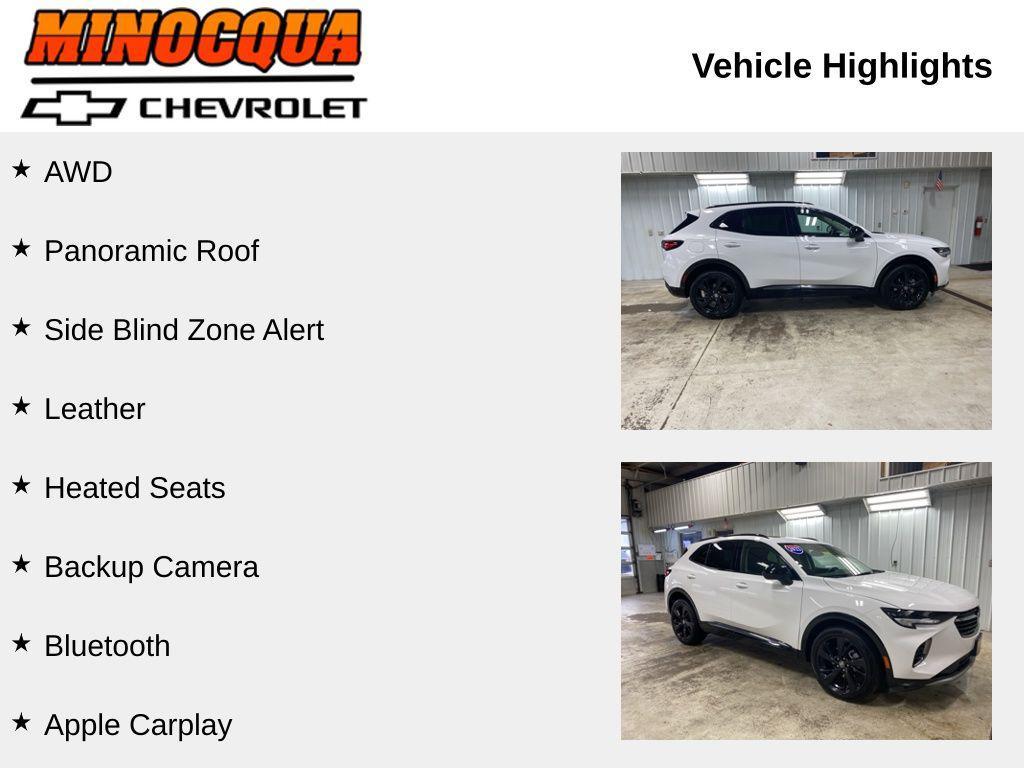 used 2023 Buick Envision car, priced at $31,839