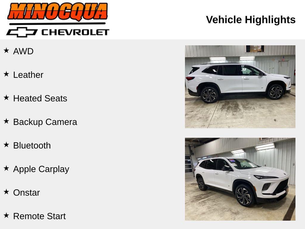 used 2025 Buick Enclave car, priced at $43,980