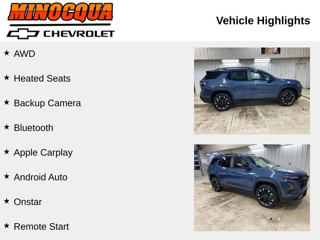 new 2026 Chevrolet Equinox car, priced at $36,275