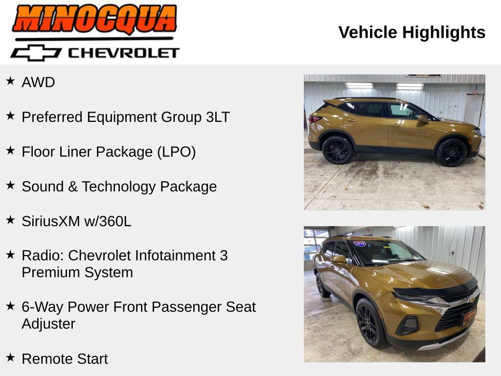 used 2020 Chevrolet Blazer car, priced at $20,980