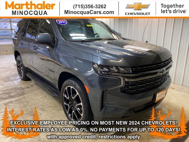 used 2021 Chevrolet Tahoe car, priced at $52,480