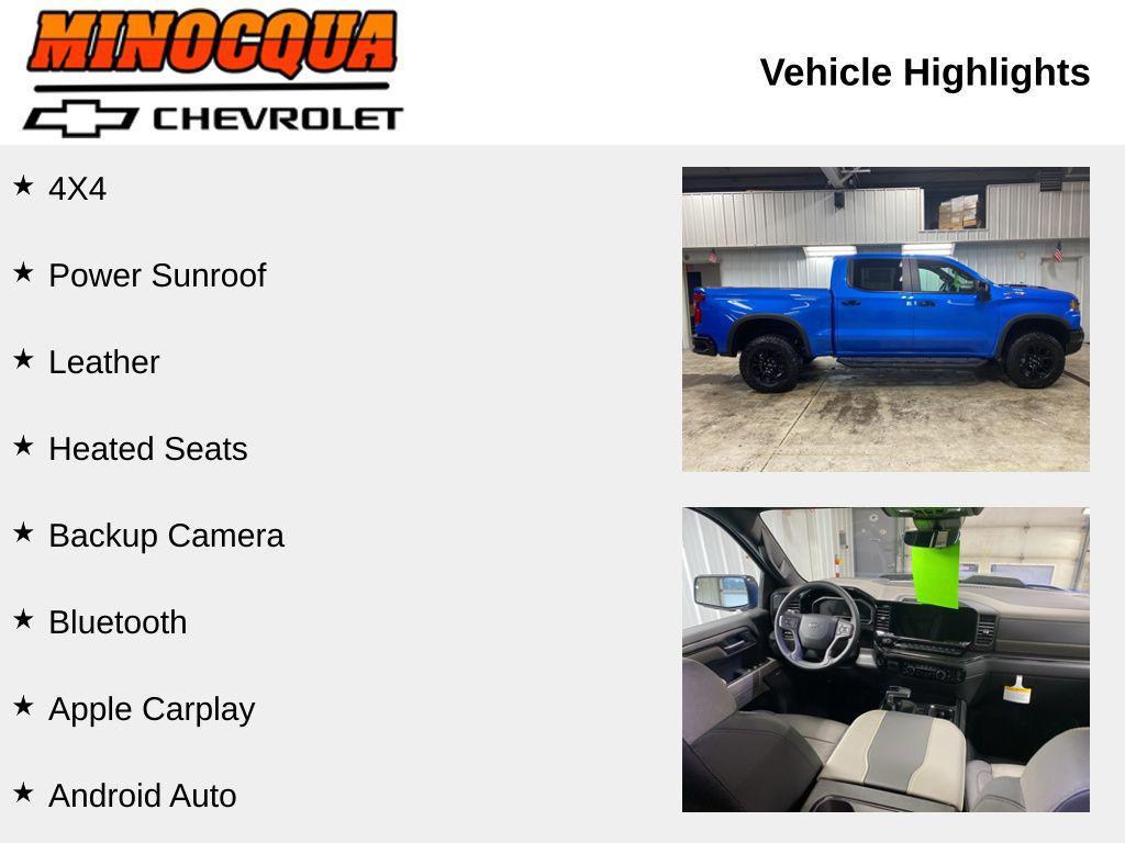 new 2025 Chevrolet Silverado 1500 car, priced at $66,490