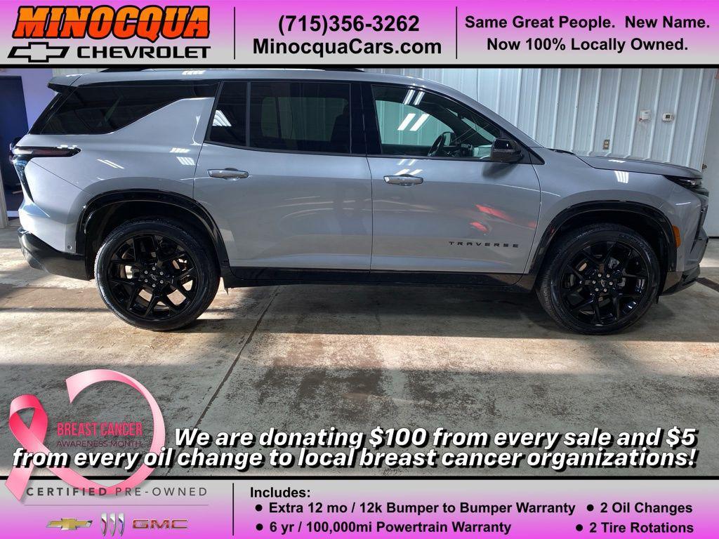 used 2024 Chevrolet Traverse car, priced at $52,498