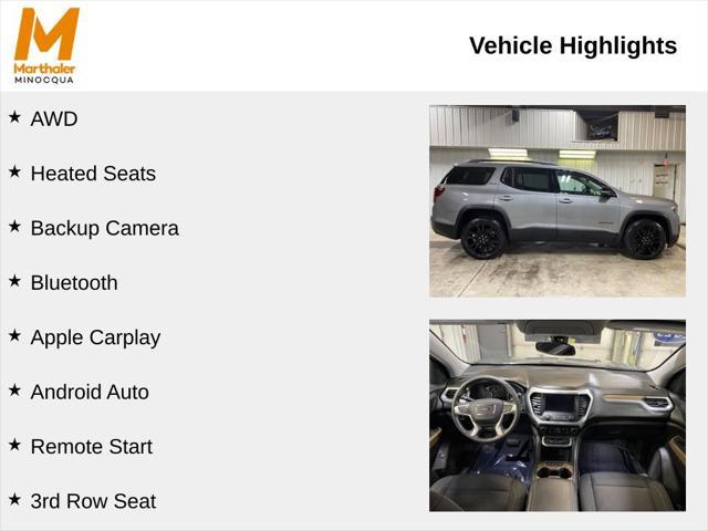 used 2023 GMC Acadia car, priced at $31,980