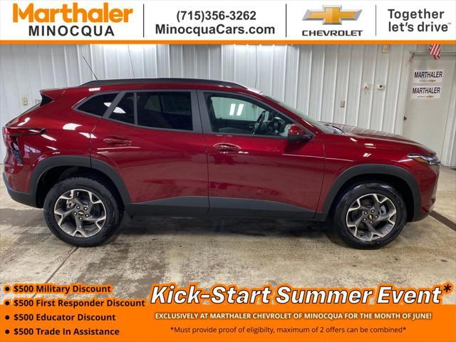 new 2025 Chevrolet Trax car, priced at $24,284