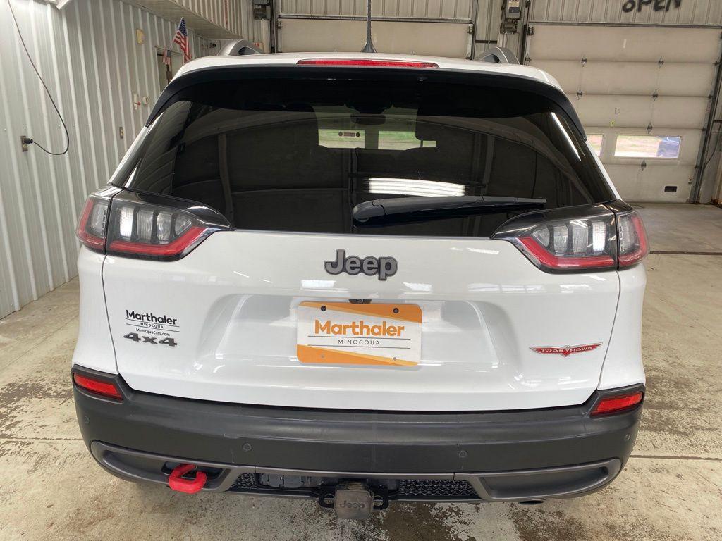 used 2021 Jeep Cherokee car, priced at $19,340