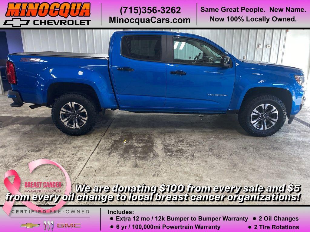 used 2022 Chevrolet Colorado car, priced at $32,479