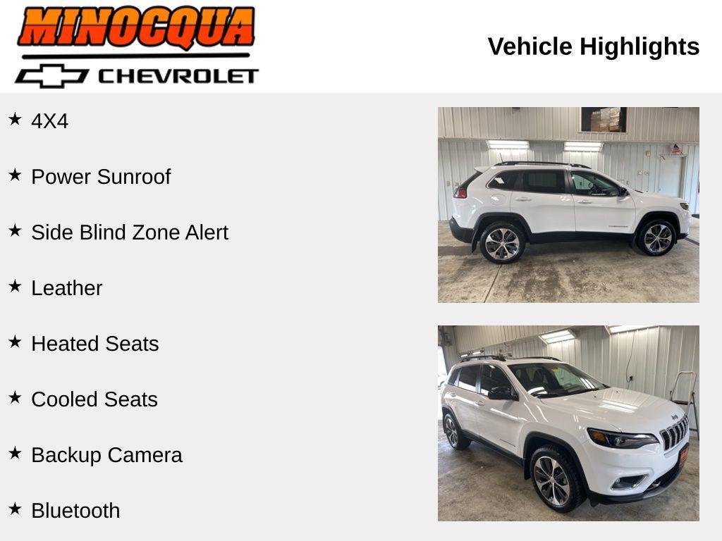 used 2022 Jeep Cherokee car, priced at $26,980