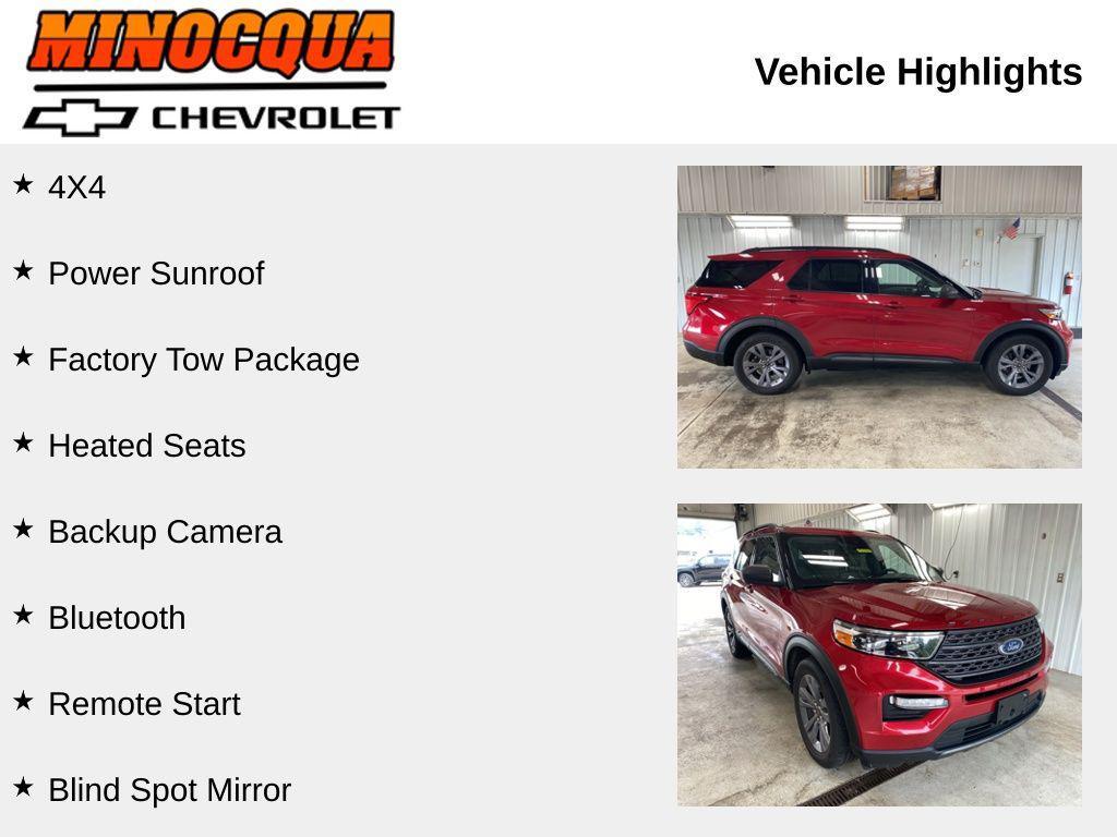 used 2021 Ford Explorer car, priced at $28,980