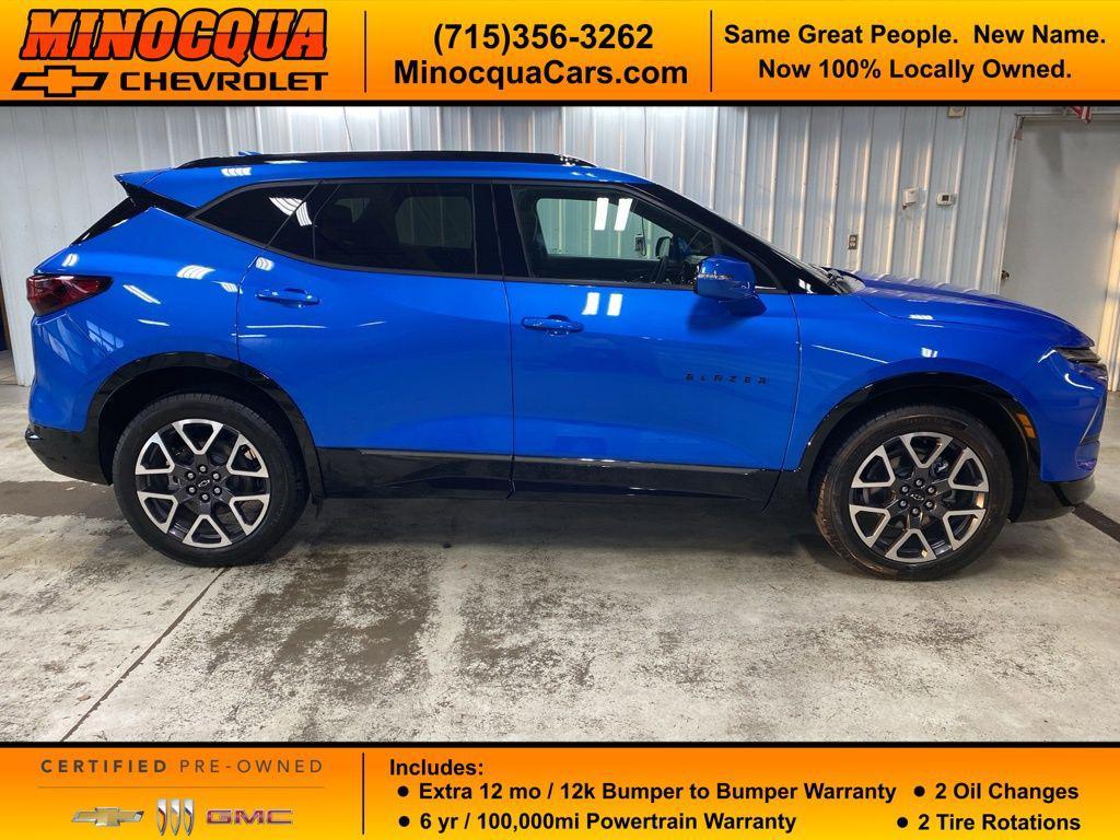used 2025 Chevrolet Blazer car, priced at $44,980