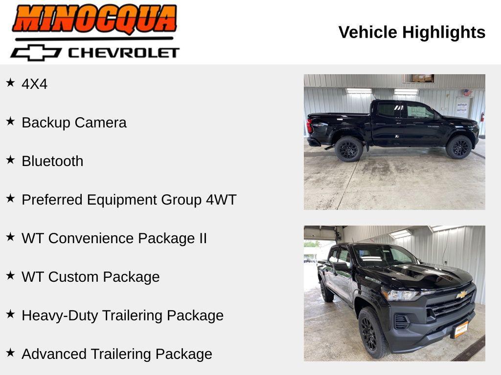 new 2025 Chevrolet Colorado car, priced at $38,450