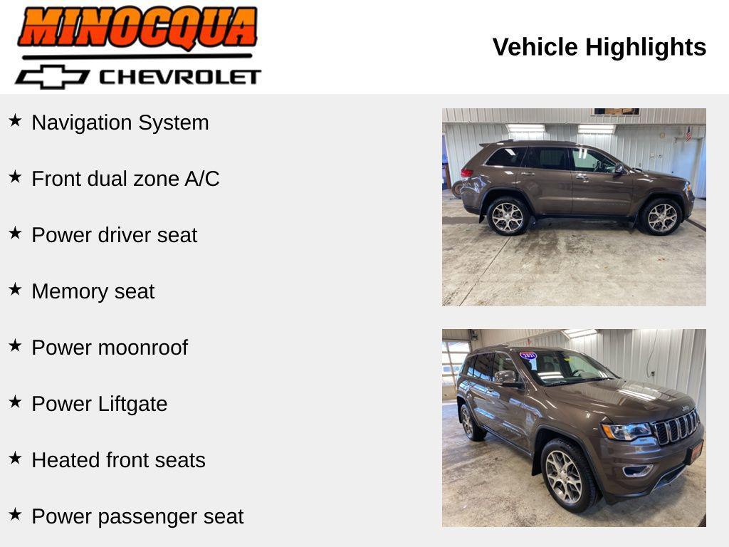 used 2021 Jeep Grand Cherokee car, priced at $23,980