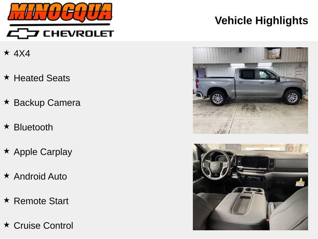 new 2025 Chevrolet Silverado 1500 car, priced at $51,740
